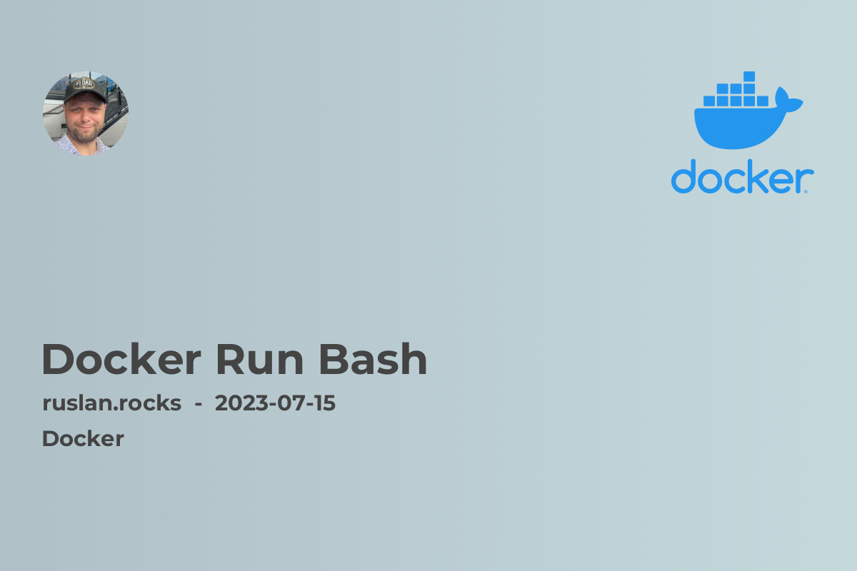 Docker Run Bash: A Guide to Running Bash in Docker Containers
