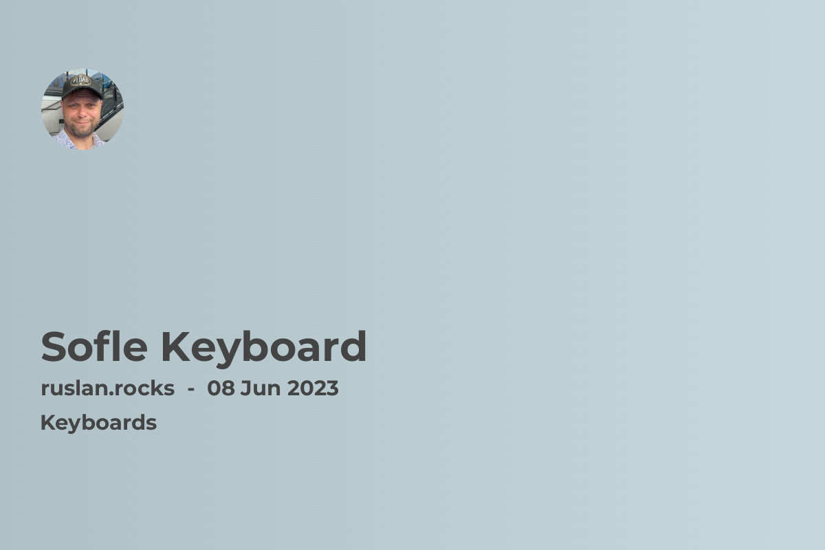 Sofle Keyboard